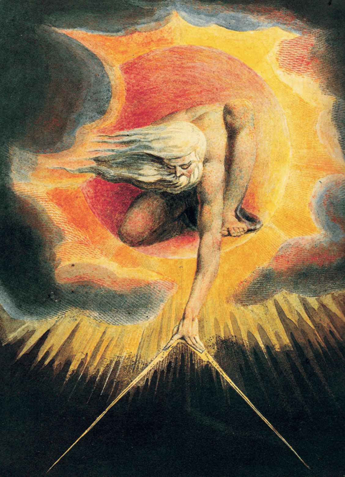Сотворение мира, Уильям Блейк, 1827.