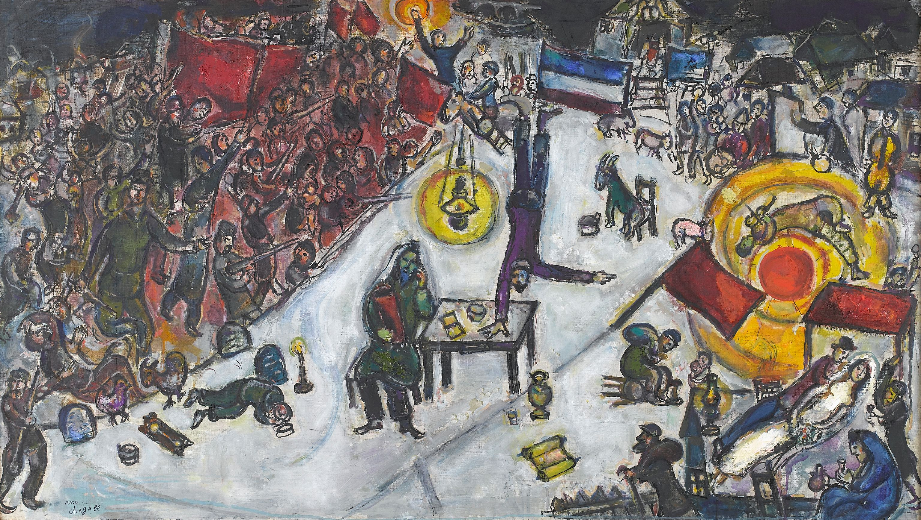 «Революция» (1968), М. Шагал