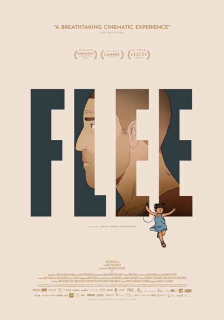Review of the film "Flee", 2021. Animation, documentary, drama. Director Jonas Poer Rasmussen.