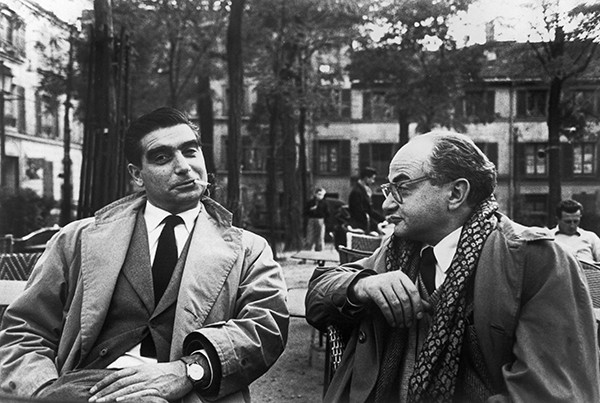 Henri Cartier-Bresson, Robert Capa and David Seymour, Place du Tertre, Paris, 1952