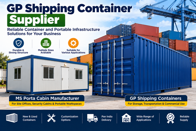 GP Shipping Container Supplier: Reliable General Purpose Containers for Diverse Applications