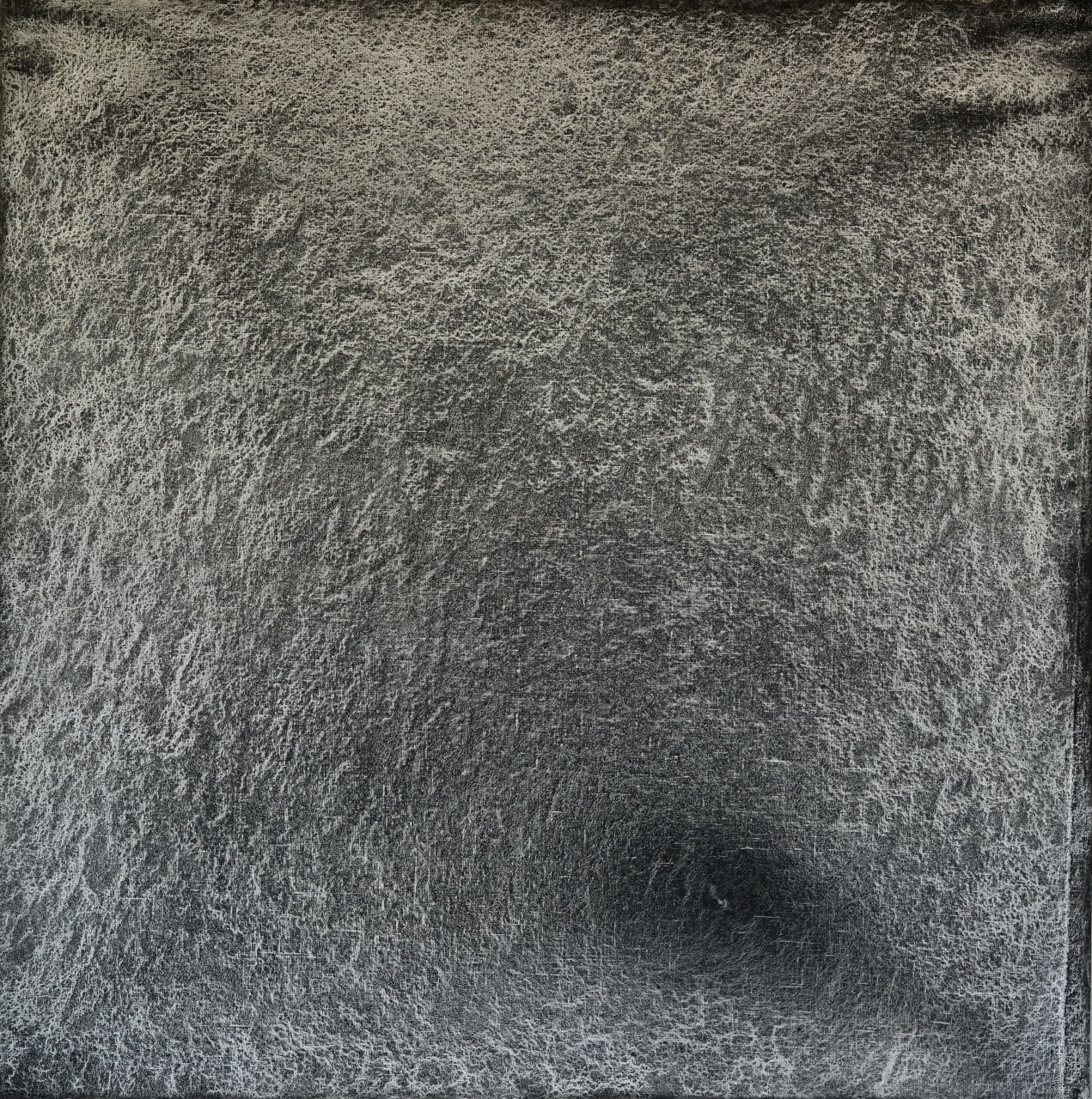  «Мертвое озеро», Елена Толобова (120×120, холст, акрил, кварц, авторская техника), 2014