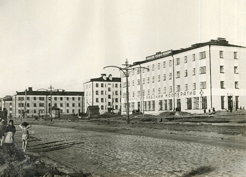 Соцгородок в&nbsp;Мотовилихе (Пермь). Возведен решением горсовета в&nbsp;1928&nbsp;г.