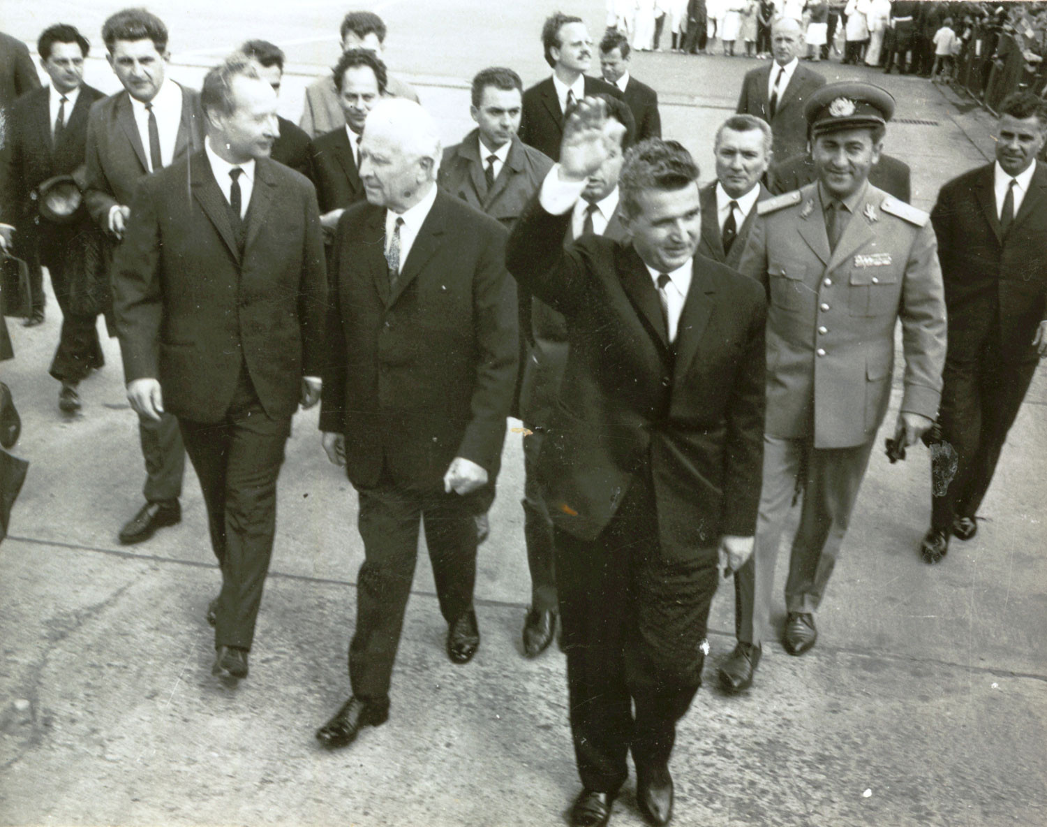 Чаушеску и&nbsp;Дубчек в&nbsp;Праге, 1968&nbsp;год