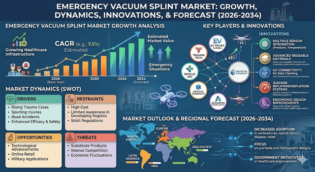 Emergency Vacuum Splint Market Growth Analysis, Dynamics, Key Players and Innovations, Outlook and Forecast 2026-2034