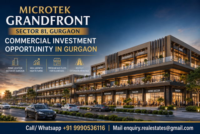 Microtek Grandfront Gurgaon Location Analysis & Returns
