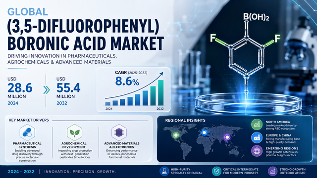 Pharmaceutical and Agrochemical Innovation Drives Demand for (3,5-Difluorophenyl)Boronic Acid Worldwide 