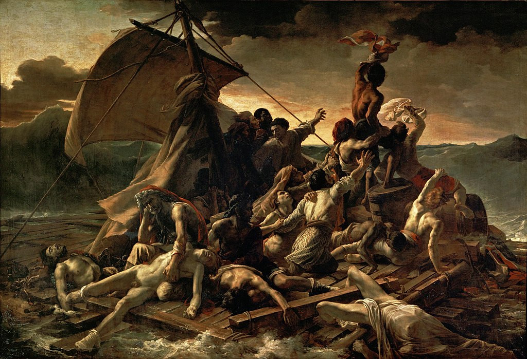 Théodore Géricault. Le Radeau de la Méduse. Musée du Louvre.