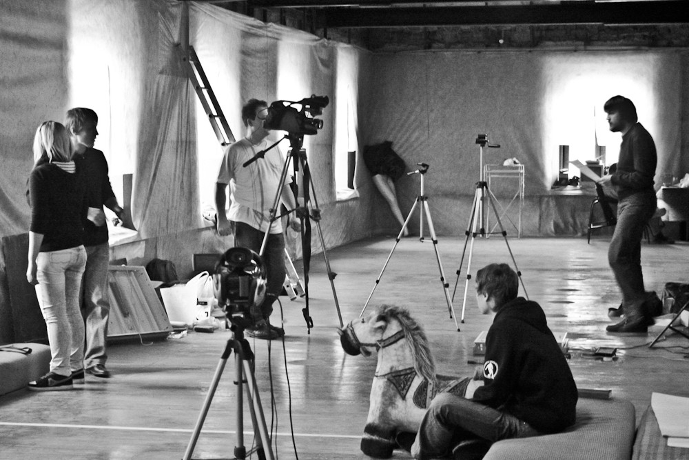 Рабочий процесс, видео-лаборатория «Кинопробирка», Лаборатория Современного искусства, 2012