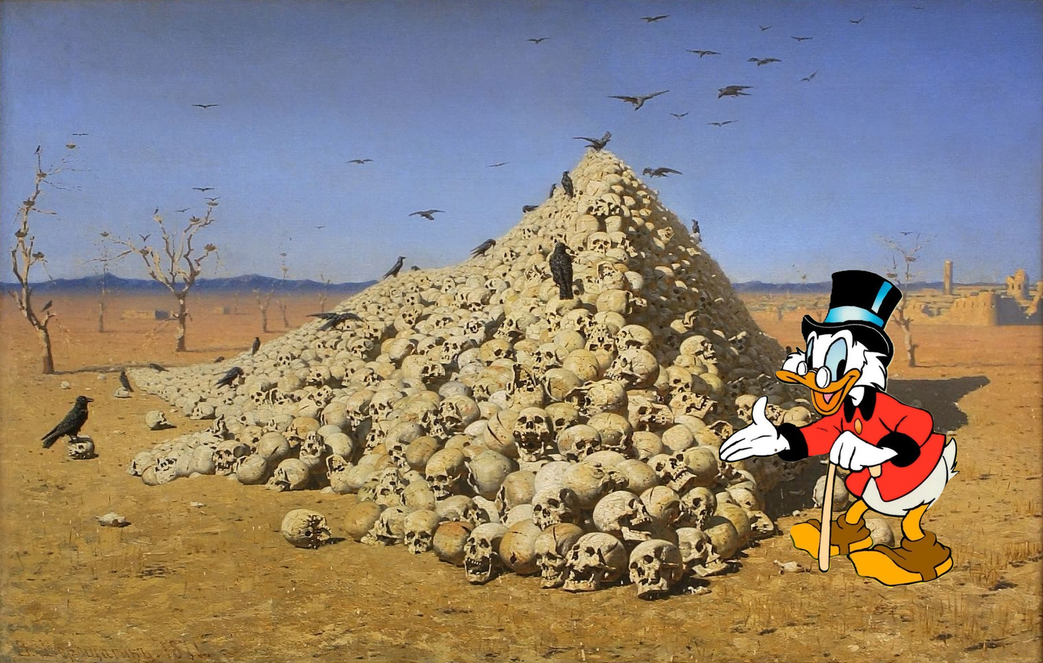 macht frei, «Сокровище нации», из серии «Утиные истории», 2025