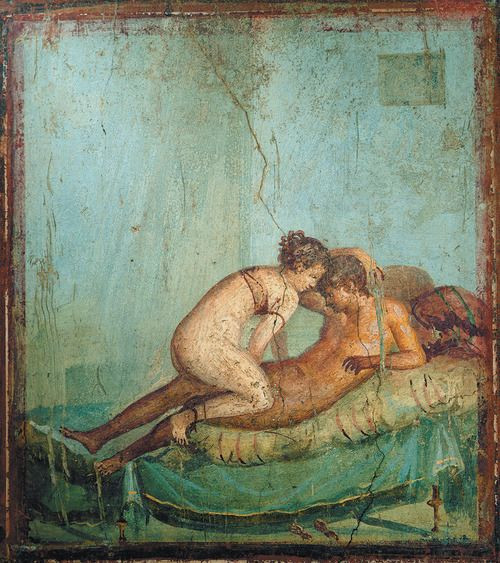 Фреска из&nbsp;дома Центуриона, Помпеи, 1 век до&nbsp;нашей эры 
