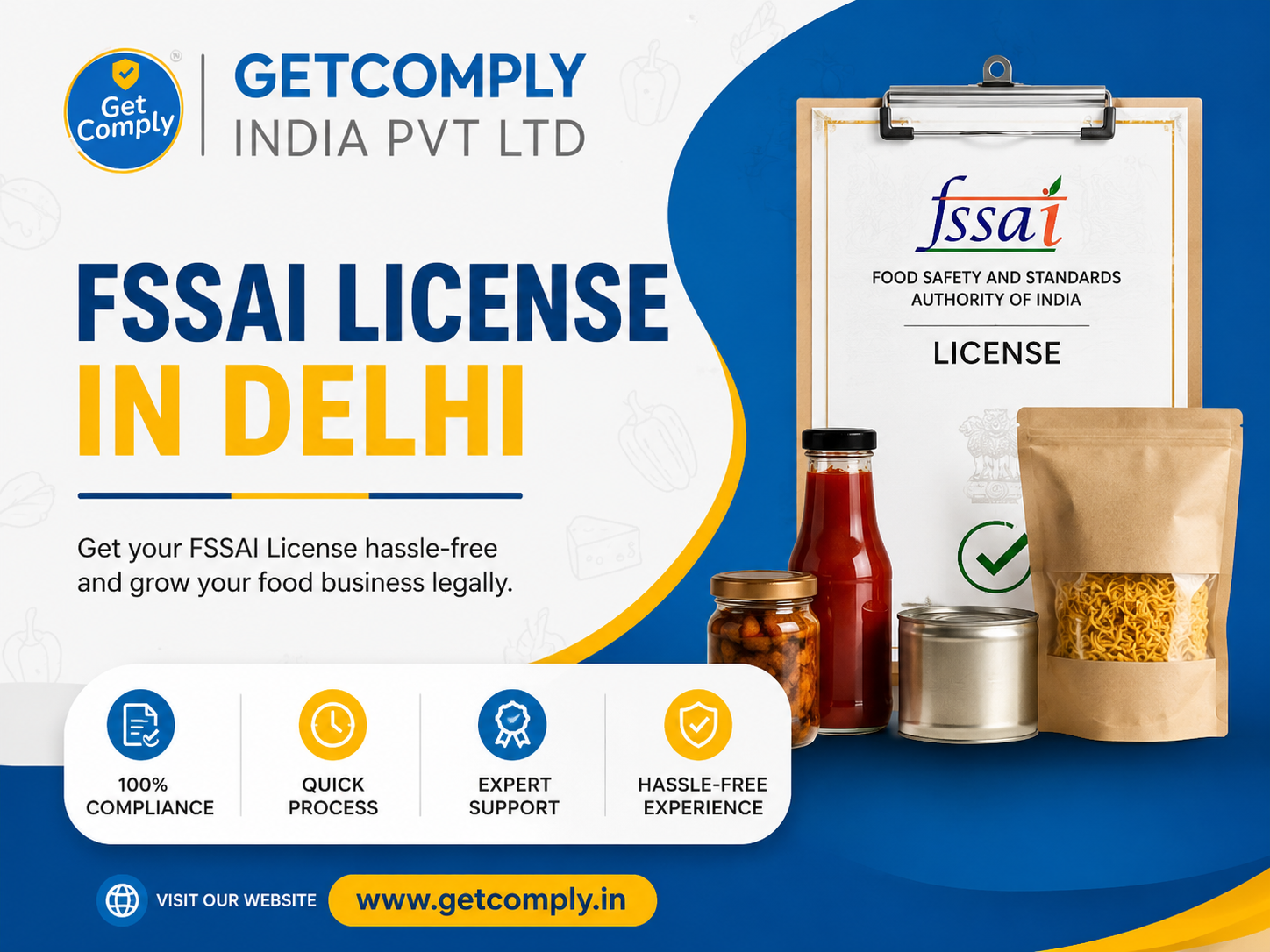 FSSAI License in Delhi