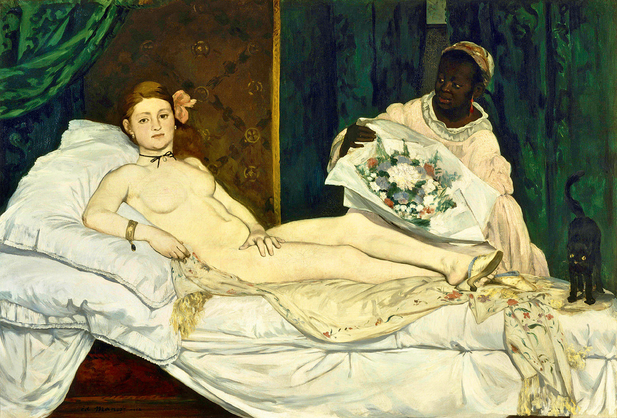 «Олимпия». Эдуард Мане. 1863 // Musée d’Orsay, Paris