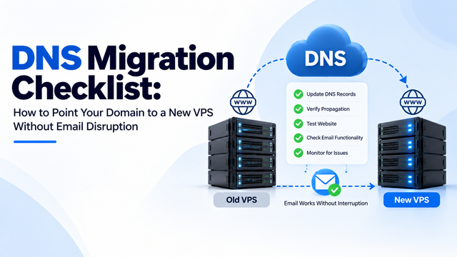 DNS Migration Checklist: How to Point Your Domain to a New VPS Without Email Disruption