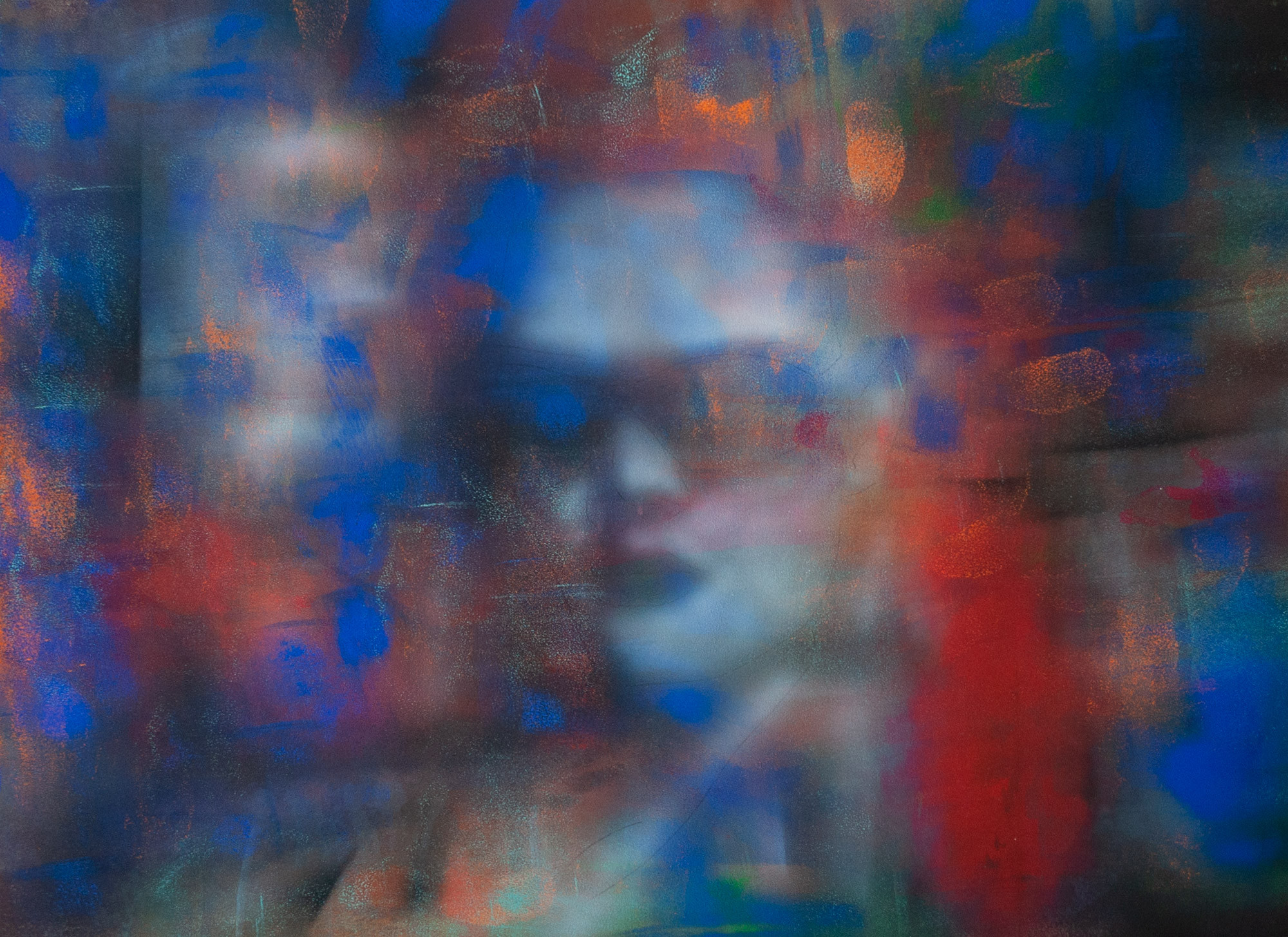 Скриншот, 2025 Бумага, акрил, темпера 50 × 65 см