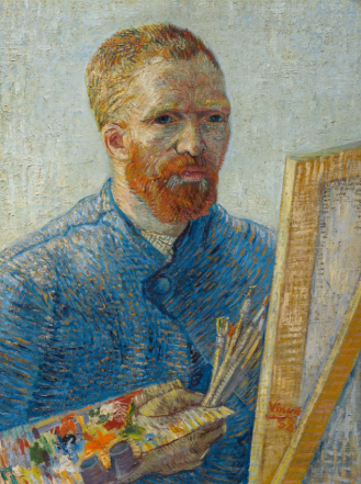 Винсент Ван Гог. «Автопортрет в образе художника». 1887–1888. Van Gogh Museum, Amsterdam (Vincent van Gogh Foundation).