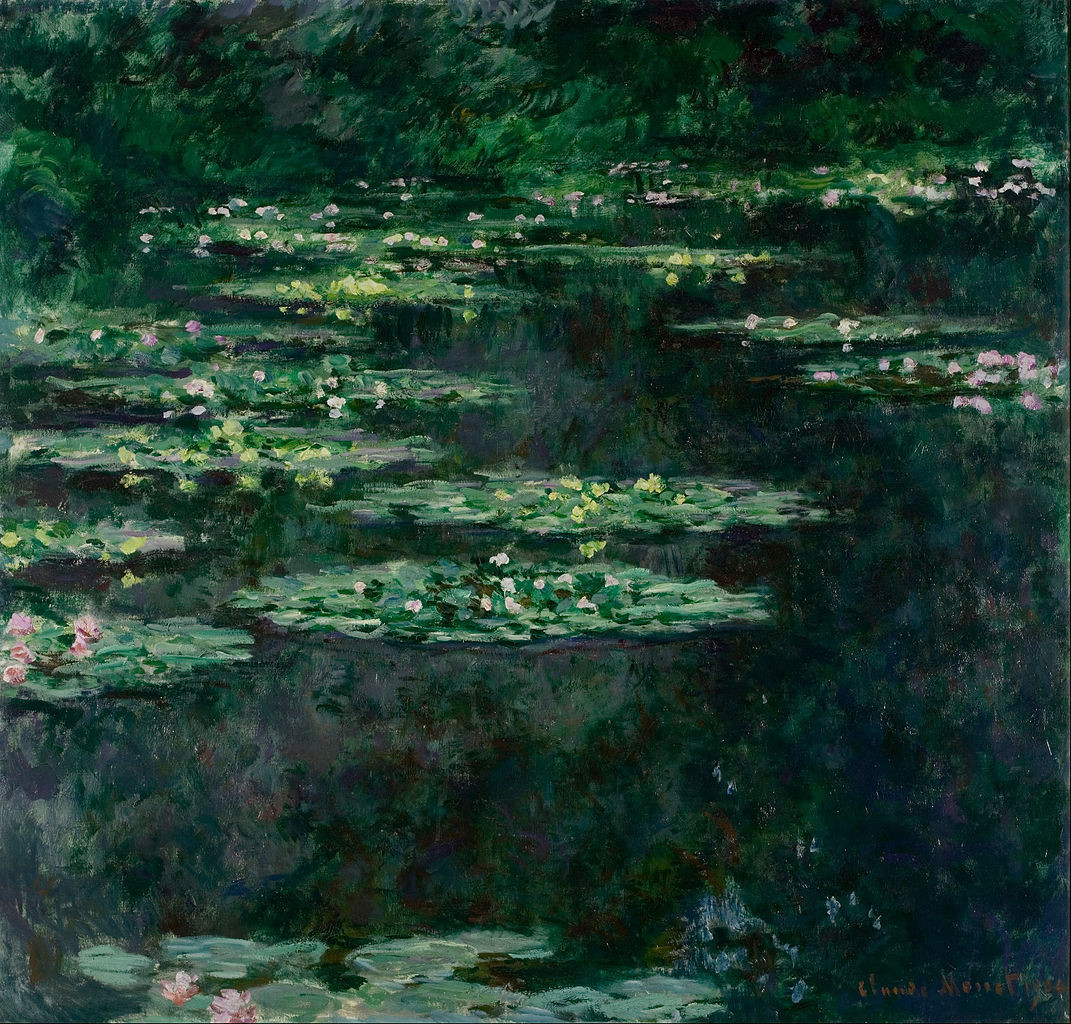 Claude Monet, Les Nymphéas (1904) // Public domain, from Wikimedia Commons