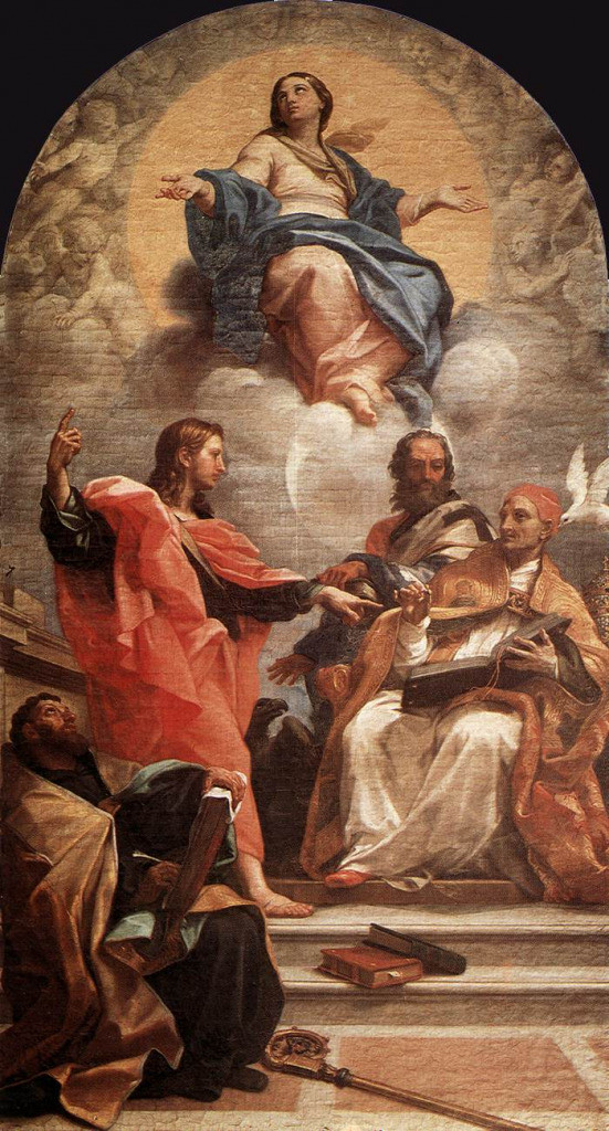 Маратта, Карло Успение Девы Марии1689&nbsp;год Церковь Санта-Мария-дель-Пополо, Рим