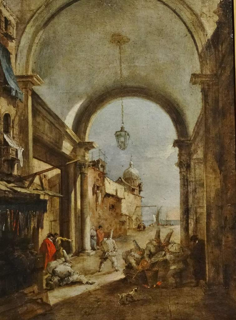 «Аркада с&nbsp;фонарем». Франческо Гварди (1712-1793)
