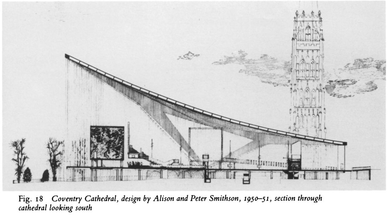Собор в&nbsp;Ковентри, проект Элисон и&nbsp;Питера Смитсонов
