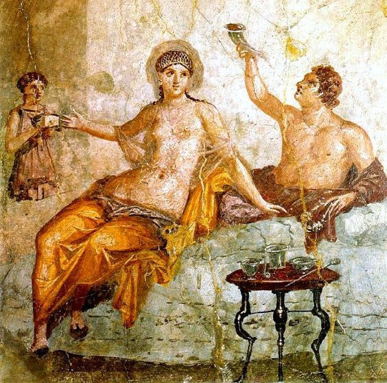 Фреска в&nbsp;Геркулануме, 1 век нашей эры