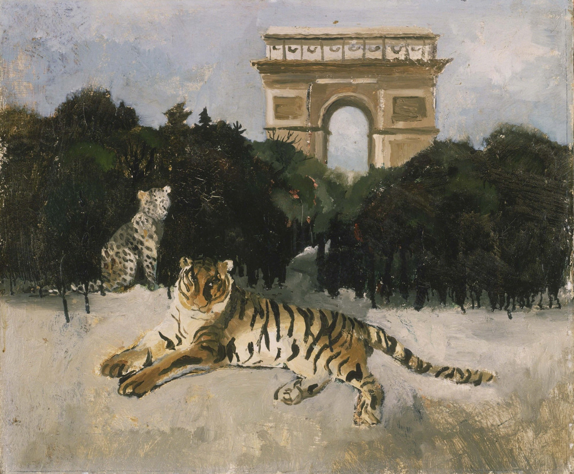 Кристофер Вуд, «Тигр и&nbsp;Триумфальная арка»