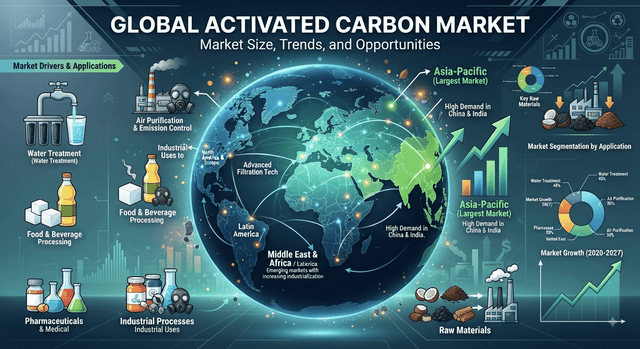Global Activated Carbon Market Current Trends & Scope 2032
