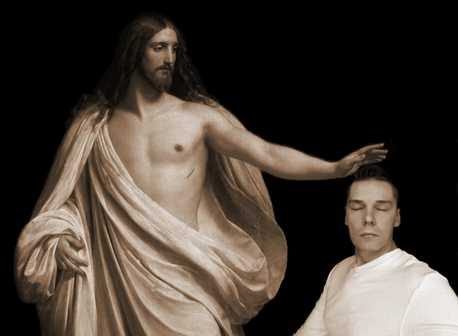 В&nbsp;рамках картины Александра Иванова «Явление Христа Марии Магдалине после воскресения».