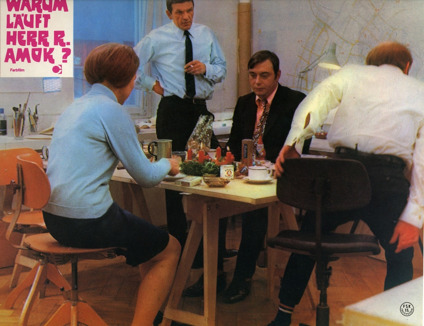 Пресс-фото фильма Михаэля Фенглера «Почему рехнулся господин Р.?» (1970)