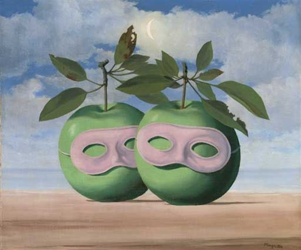 René Magritte&nbsp;— Les Pommes Masquées