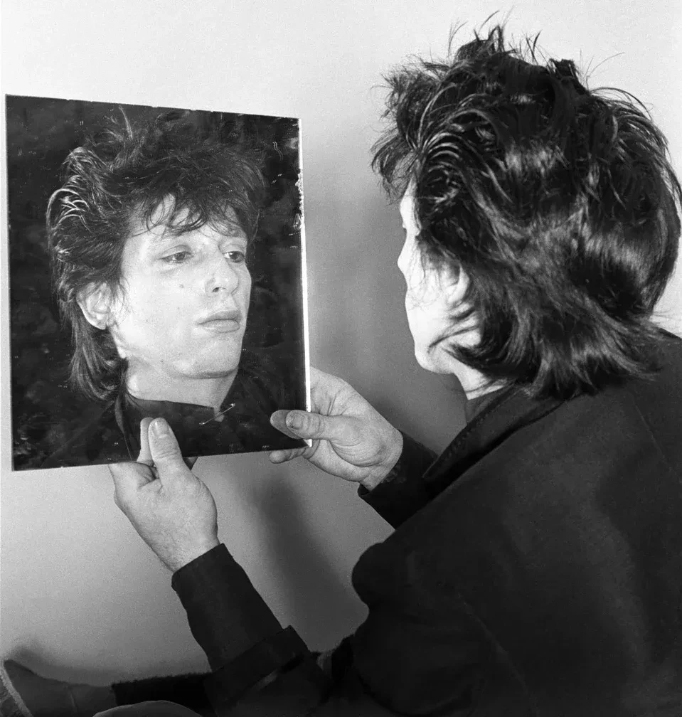 Marcia Resnick — Johnny Thunders, 1978, серебряно-желатиновая печать