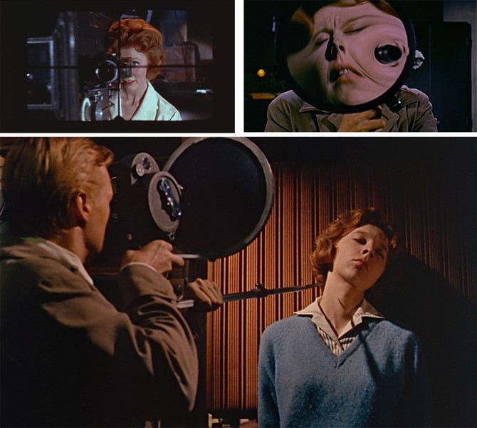Кадры из&nbsp;фильма Peeping Tom. Реж. Майкл Пауэлл, 1960.