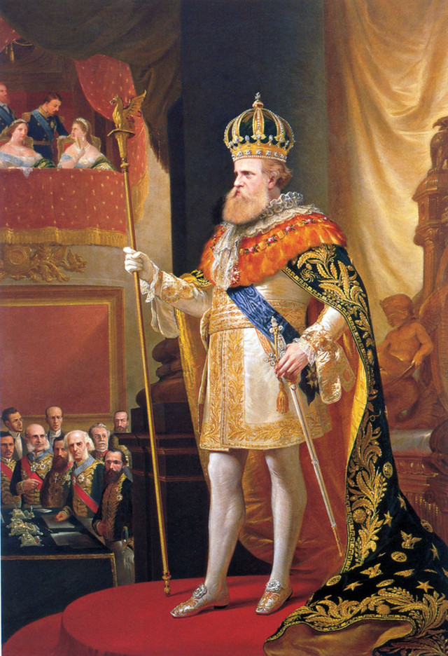 Последний бразильский император- Педру II Браганса.