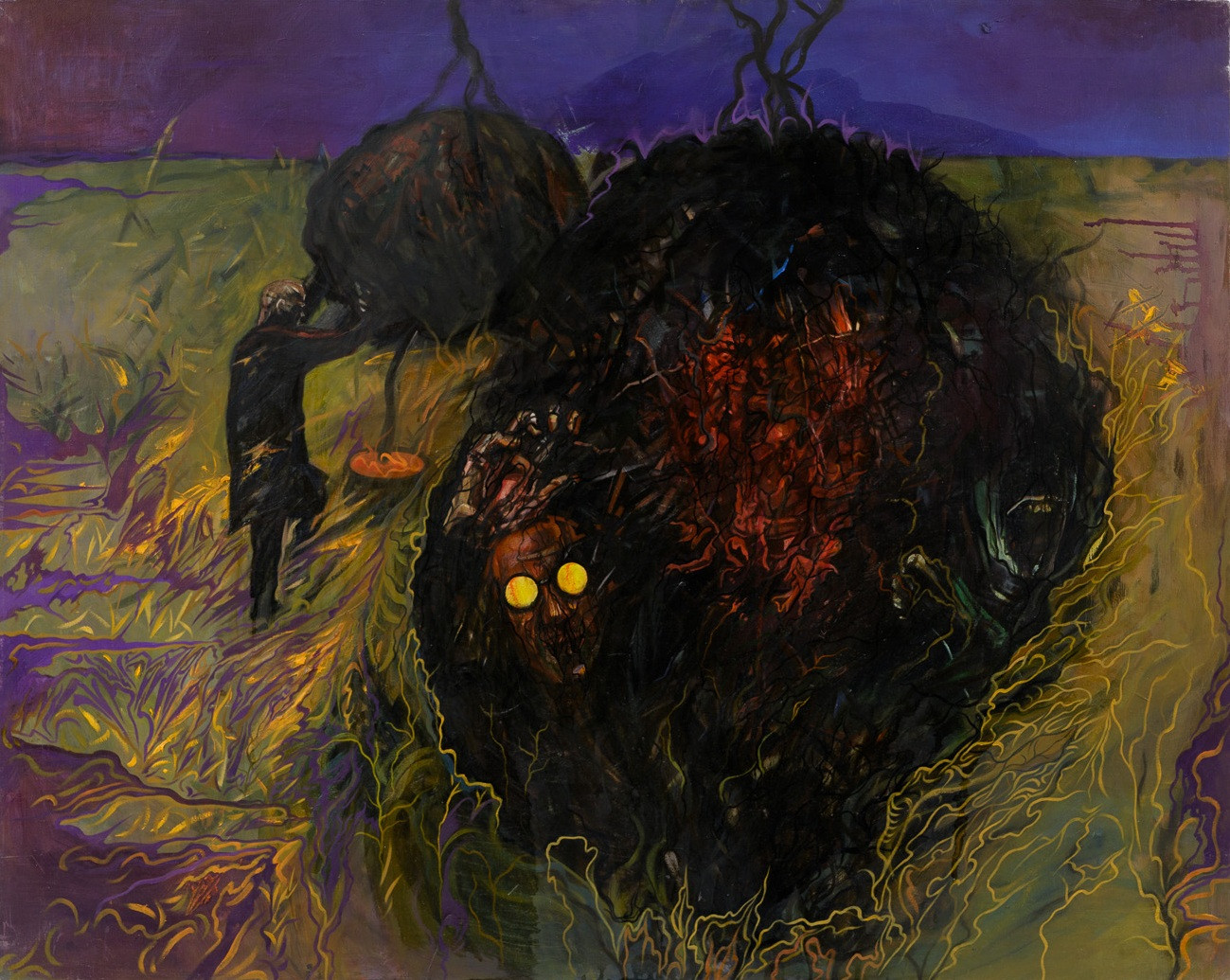 Кирилл Жилкин «Темная серия. Часть 6» холст, масло 70×90&nbsp;см. 2010-2017&nbsp;гг.