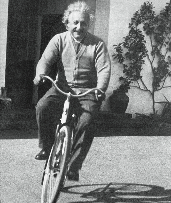 Альберт Эйнштейн: «Жизнь&nbsp;— как&nbsp;езда на&nbsp;велосипеде. Чтобы сохранить равновесие, ты должен двигаться».