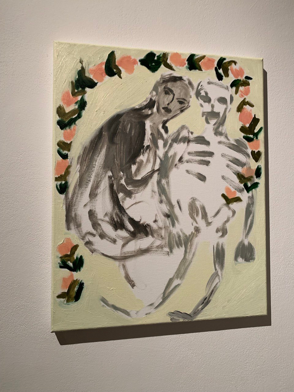  Faye Wei Wei, For Ana Mendieta (How Much Can A Flower Break Your Heart) (2019) from her solo show at Cob Gallery