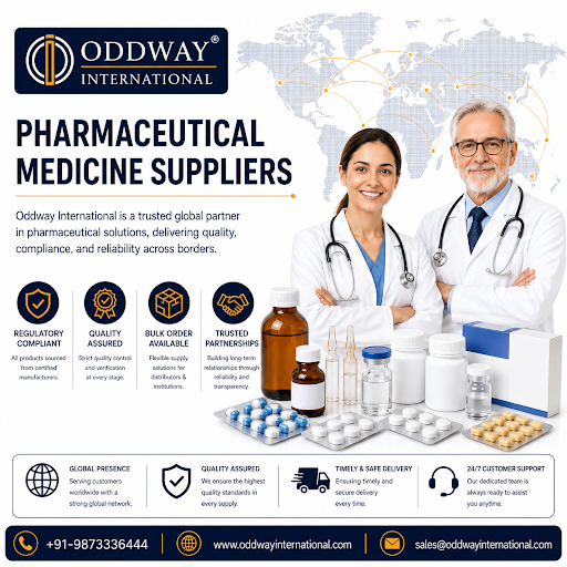 Pharmaceutical Medicine Suppliers - Oddway International 