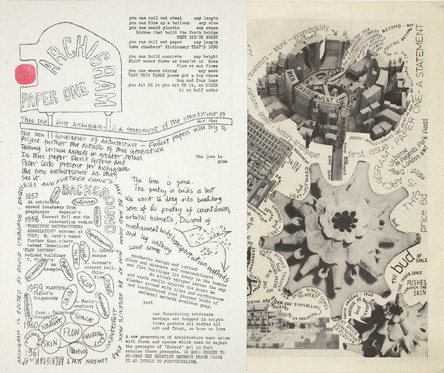 Первый номер журнала “Archigram”