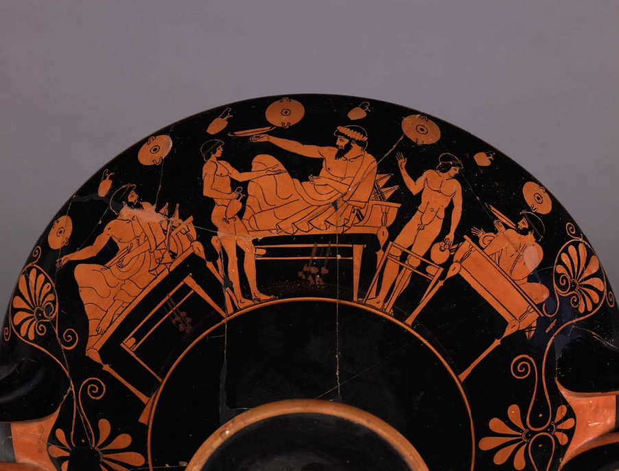 Red-figure kylix. 485BC-480BC. The Trustees of the British Museum
