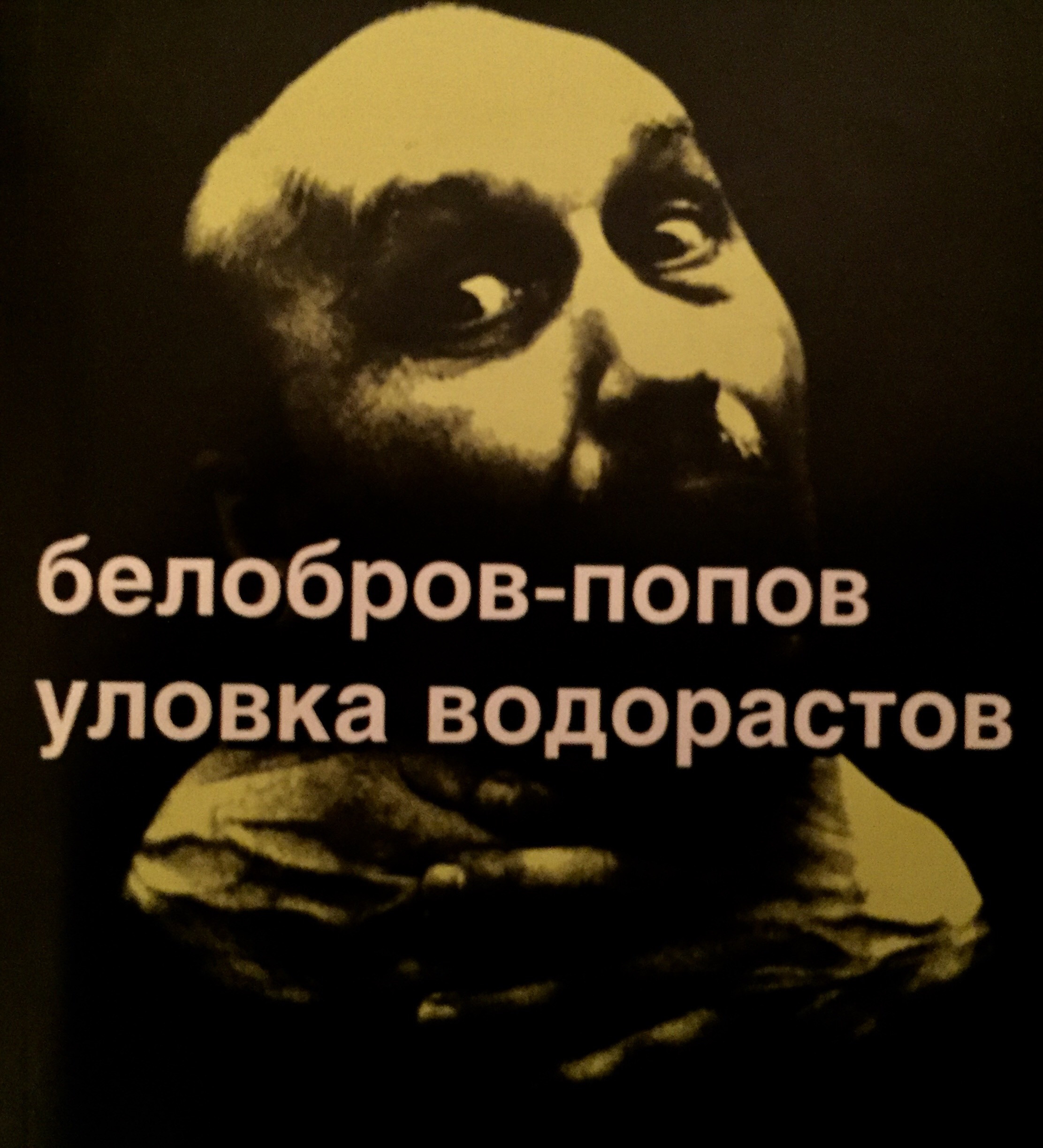 Портрет Дмитрия Linxy Белинского на&nbsp;обложке книги «Уловка водорастов» 