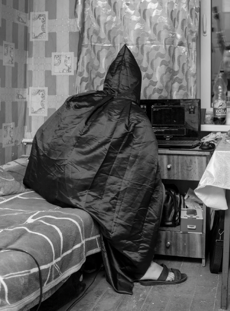 Polina Rukavichkina, "Boys room II", from the series "Melting Armour", 2023