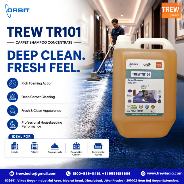 Cleaning Chemicals Manufacturers in India – Premium Cleaning Solutions by Trew India