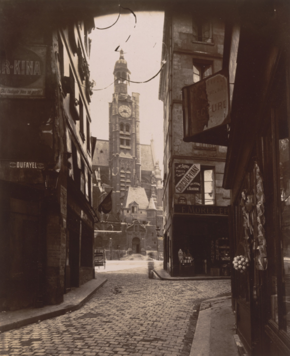 Eugène Atget. Rue de la Montagne-Sainte-Geneviève, 1898 © MoMA (moma.org)