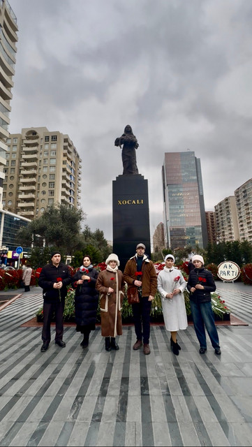 Мероприятия Татарской общины Азербайджана в рамках памяти жертв Ходжалинской трагедии.