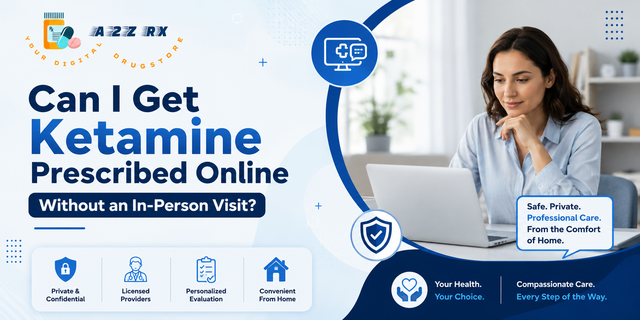 Can I Get Ketamine Prescribed Online Without an In-Person Visit?