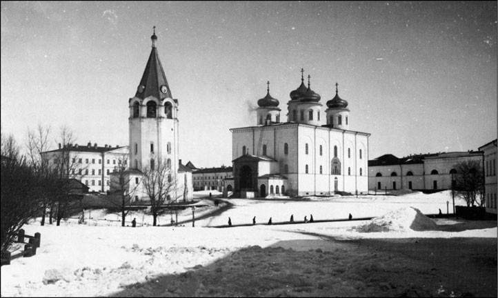 Дмитриев М.П.&nbsp;Кремль со&nbsp;Спасо-Преображенским собором.