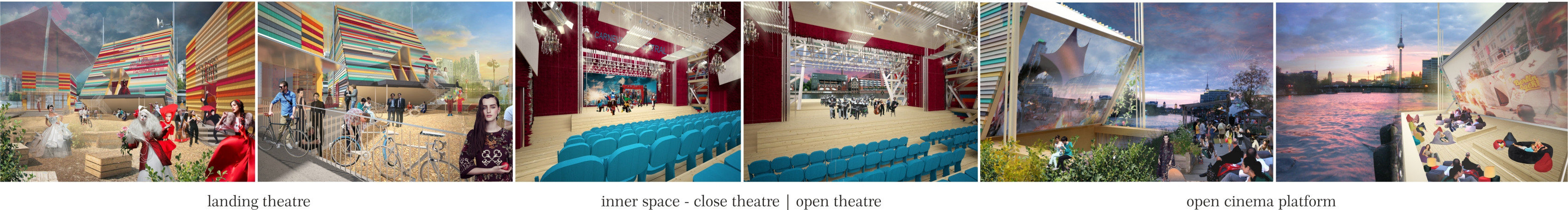 Проект “Mirror Mirror floating theatre”. А.Будникова