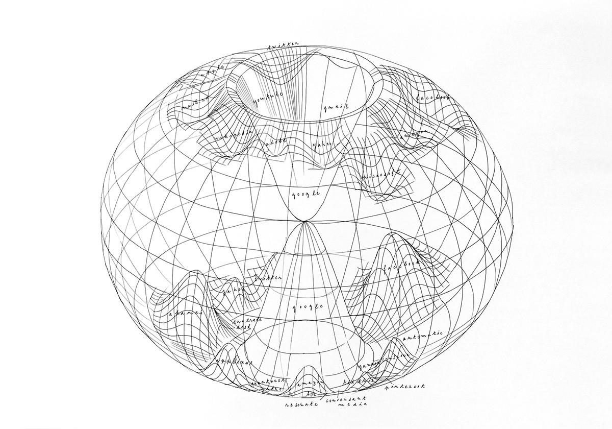 Луиз Дрюль, «Критический атлас интернета», 2016