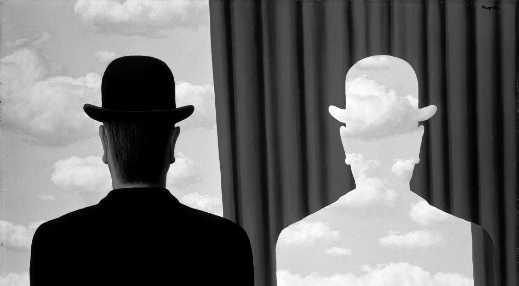 René Magritte «Decalcomania»