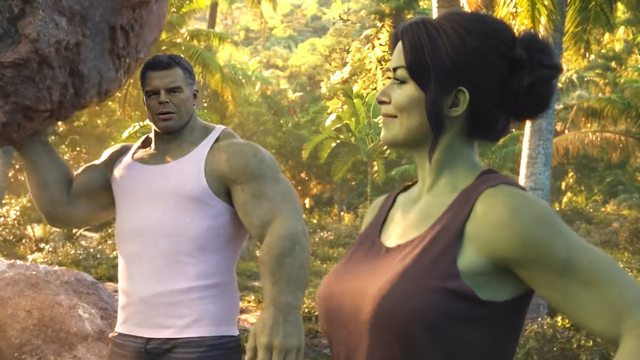 Кадр из сериала «Женщина-Халк» (She-Hulk, 2022).